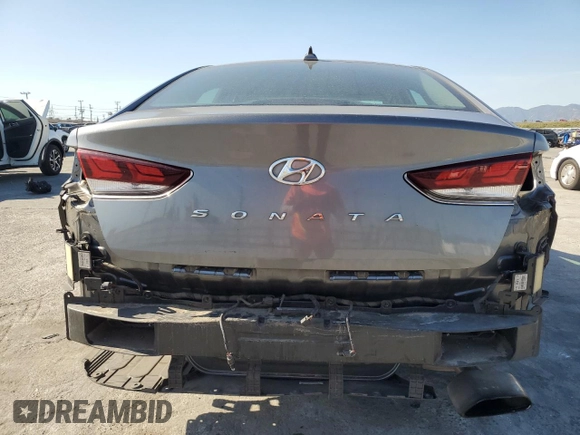 2019 Hyundai Sonata SEL with VIN 5NPE34AF3KH747671, listed as a Copart auction lot 50092005 with 62,999 mi miles and Salvage Title. Bid and sale history available at DreamBid. Image 6.
