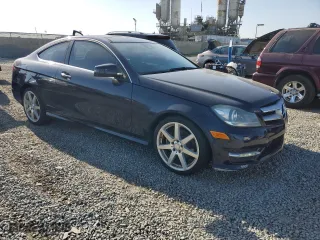 2013 Mercedes-Benz C-Class C 250 with VIN WDDGJ4HB6DG063860, listed as a Copart auction lot 52169935 with 69,635 mi miles and Salvage Title. Bid and sale history available at carsss.com. Image 4.