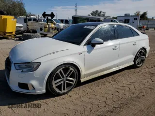 2017 Audi A3 Sedan Premium with VIN WAUB8GFF8H1026340, listed as a Copart auction lot 88479015 with 123,907 mi miles and Salvage Title. Bid and sale history available at carsss.com. Image 1.
