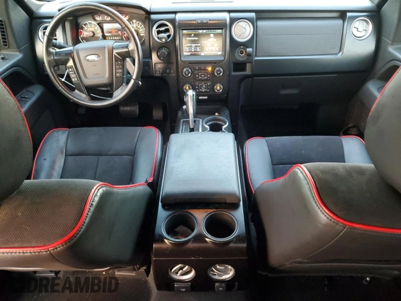 2014 Ford F-150 XL with VIN 1FTFW1ET9EFC17438, listed as a Copart auction lot 76948754 with 98,765 mi miles and Salvage Title. Bid and sale history available at carsss.com. Image 8.