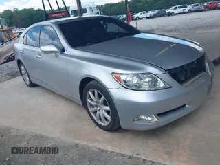 2007 Lexus LS 460 with VIN JTHBL46F575044235, listed as a IAAI auction lot 42518998 with 224,489 mi miles and . Bid and sale history available at DreamBid. Image 1.
