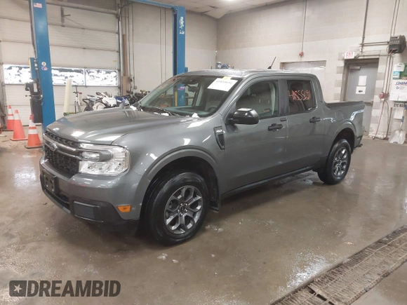 2024 Ford Maverick XLT with VIN 3FTTW8H33RRA41194, listed as a IAAI auction lot 41855691 with 21,387 mi miles and . Bid and sale history available at DreamBid. Image 18.