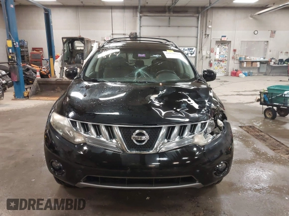 2009 Nissan Murano S with VIN JN8AZ18W19W134457, listed as a IAAI auction lot 41820814 with 132,672 mi miles and . Bid and sale history available at carsss.com. Image 12.