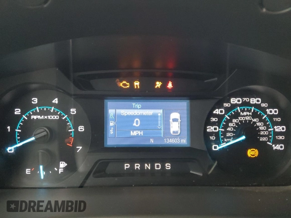 2016 Ford Flex SE with VIN 2FMGK5B89GBA22463, listed as a Copart auction lot 45943525 with 134,603 mi miles and Salvage Title. Bid and sale history available at carsss.com. Image 9.