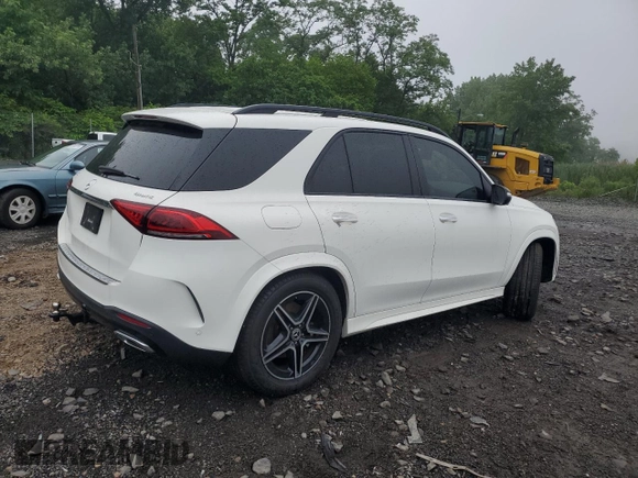 2020 Mercedes-Benz GLE 350 with VIN 4JGFB4KB3LA081175, listed as a Copart auction lot 60490535 with Not provided miles and Salvage title. Bid and sale history available at DreamBid. Image 3.