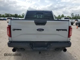 2017 Ford F-150 Raptor with VIN 1FTFW1RG2HFC86389, listed as a Copart auction lot 53883955 with 138,670 mi miles and Salvage Title. Bid and sale history available at carsss.com. Image 6.