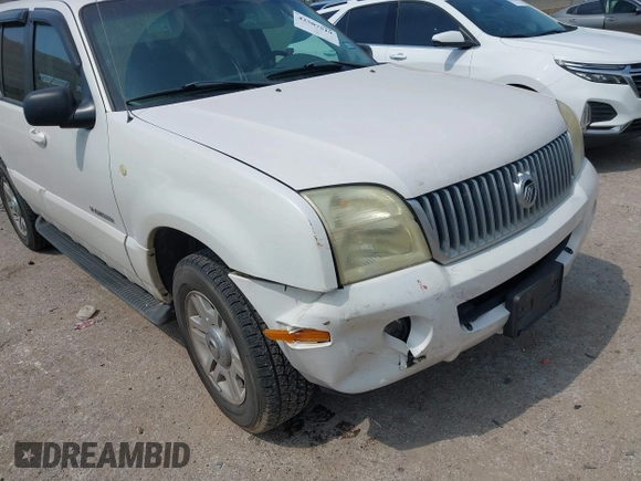 2002 Mercury Mountaineer with VIN 4M2DU66K22ZJ39167, listed as a IAAI auction lot 42507519 with 263,659 mi miles and . Bid and sale history available at DreamBid. Image 6.