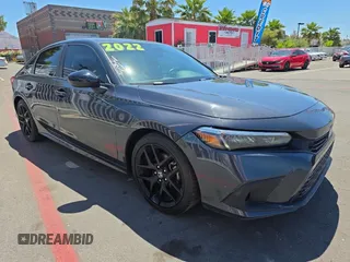 2022 Honda Civic Sport z VIN 2HGFE2F50NH610124, wystawiony jako Copart lot #56715465 z przebiegiem 21 978 mil mil oraz Szkoda całkowita • Salvage title. Historia ofert i sprzedaży dostępna na DreamBid. Obrazek 1.
