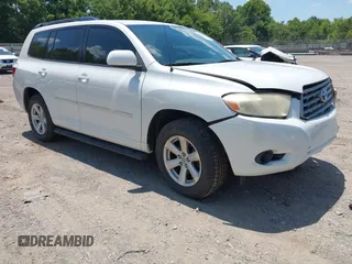 2009 Toyota Highlander with VIN JTEDA41AX92001683, listed as a IAAI auction lot 42657852 with 190,619 mi miles and . Bid and sale history available at DreamBid. Image 1.