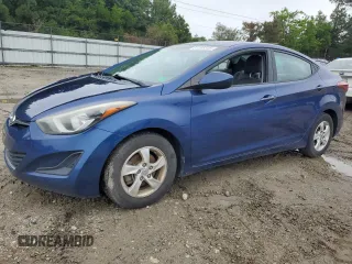 2015 Hyundai Elantra SE z VIN 5NPDH4AE7FH592004, wystawiony jako Copart lot #61255045 z przebiegiem 146 749 mil mil oraz Czysty tytuł • Clean title. Historia ofert i sprzedaży dostępna na DreamBid. Obrazek 1.