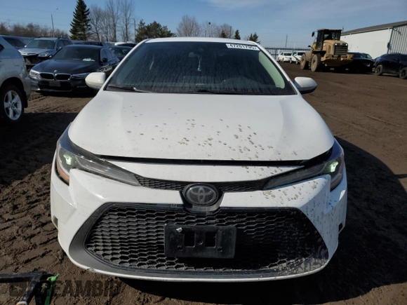 2021 Toyota Corolla L with VIN 5YFBPMBE0MP153686, listed as a Copart auction lot 47201795 with 81,136 mi miles and Clean Title. Bid and sale history available at carsss.com. Image 5.