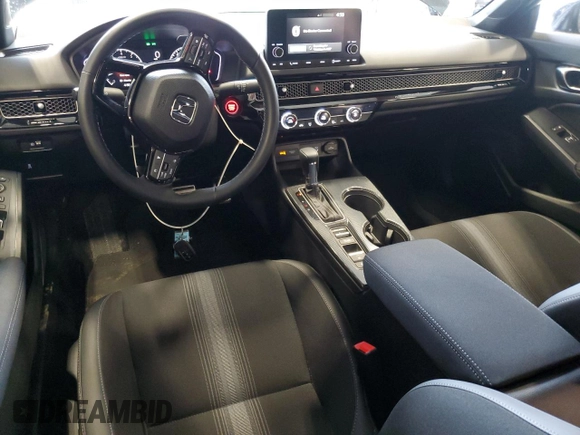 2025 Honda Civic Sport with VIN 2HGFE2F50SH525375, listed as a Copart auction lot 55167865 with 6,949 mi miles and Salvage title. Bid and sale history available at DreamBid. Image 8.