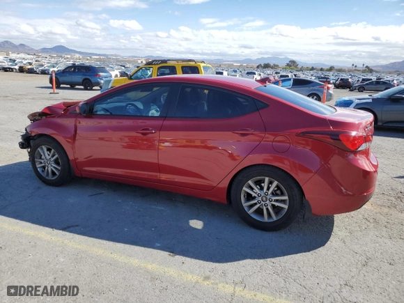 2016 Hyundai Elantra SE with VIN KMHDH4AE6GU478823, listed as a Copart auction lot 48952945 with 60,184 mi miles and Salvage Title. Bid and sale history available at carsss.com. Image 2.