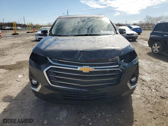 2018 Chevrolet Traverse Premier with VIN 1GNERKKW9JJ172720, listed as a Copart auction lot 49120525 with 166,186 mi miles and Salvage Title. Bid and sale history available at carsss.com. Image 5.