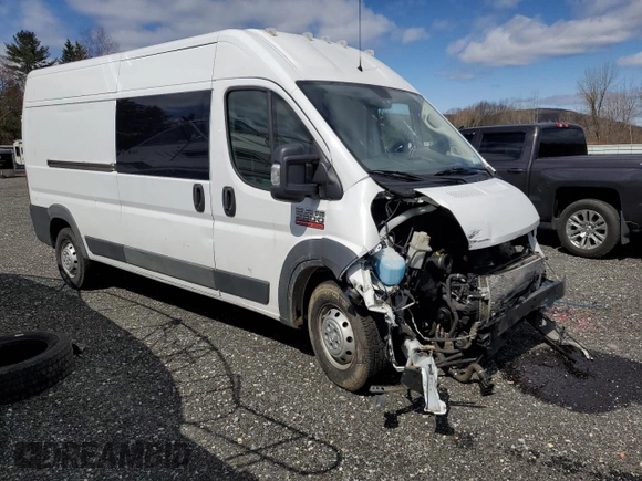 2018 Ram ProMaster Cargo with VIN 3C6TRVDG7JE135743, listed as a Copart auction lot 49235825 with 78,580 mi miles and Salvage Title. Bid and sale history available at DreamBid. Image 4.