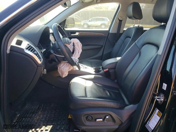 2017 Audi Q5 Premium Plus with VIN WA1L2AFP4HA043354, listed as a Copart auction lot 49401175 with 65,741 mi miles and Salvage Title. Bid and sale history available at carsss.com. Image 7.
