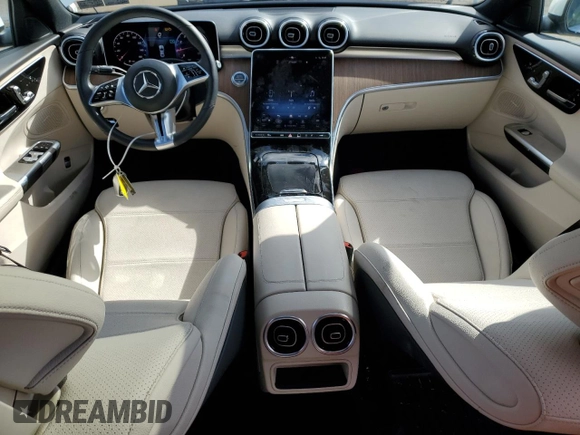 2023 Mercedes-Benz C 300 with VIN W1KAF4HB3PR125456, listed as a Copart auction lot 51136825 with 28,186 mi miles and Salvage Title. Bid and sale history available at DreamBid. Image 8.