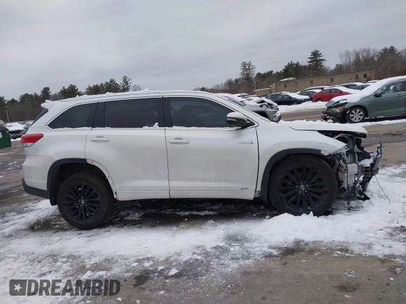 2018 Toyota Highlander Hybrid Limited с VIN 5TDDGRFH5JS043617, выставлен на аукционе IAAI как лот 41541783 с пробегом 91 038 миль миль и . История ставок и продаж доступна на DreamBid. Изображение 13.