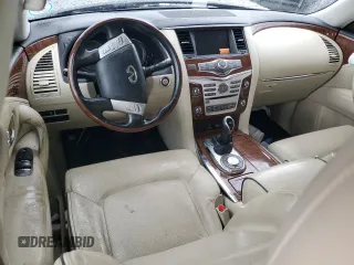 2018 Infiniti QX80 with VIN JN8AZ2NF0J9663296, listed as a Copart auction lot 74914604 with Not Provided miles and Non Repairable. Bid and sale history available at carsss.com. Image 8.
