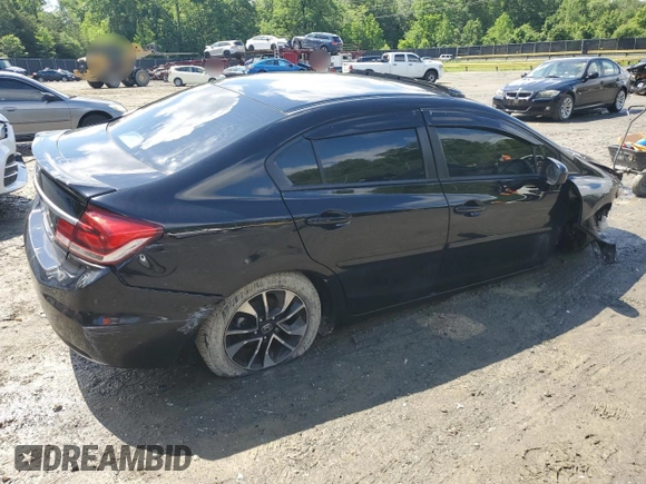 2015 Honda Civic EX z VIN 19XFB2F85FE233109, wystawiony jako Copart lot #56848625 z przebiegiem 127 896 mil mil oraz Szkoda całkowita • Salvage title. Historia ofert i sprzedaży dostępna na DreamBid. Obrazek 3.
