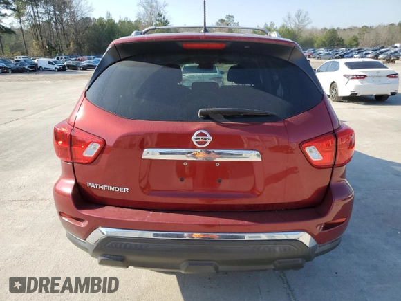 2018 Nissan Pathfinder SL with VIN 5N1DR2MN7JC661920, listed as a Copart auction lot 48948895 with 108,424 mi miles and Salvage Title. Bid and sale history available at carsss.com. Image 6.