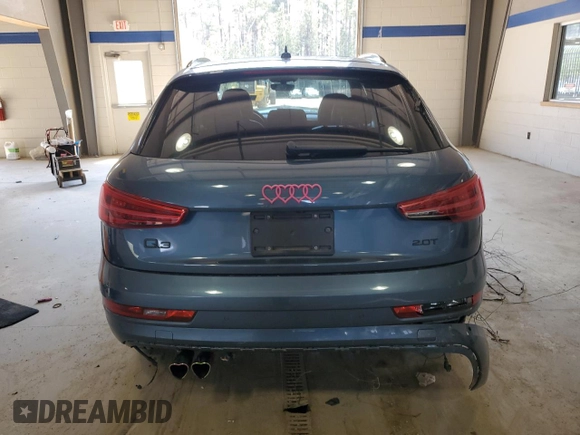 2016 Audi Q3 Premium Plus with VIN WA1EFCFS1GR019428, listed as a Copart auction lot 51129845 with 99,221 mi miles and Salvage Title. Bid and sale history available at carsss.com. Image 6.