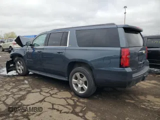 2019 Chevrolet Suburban LT with VIN 1GNSKHKC2KR215247, listed as a Copart auction lot 55659765 with 112,224 mi miles and Clean Title. Bid and sale history available at DreamBid. Image 2.