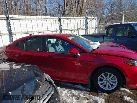 2025 Toyota Camry LE с VIN 4T1DBADK3SU011319, выставлен на аукционе IAAI как лот 41430879 с пробегом 2 366 миль миль и . История ставок и продаж доступна на DreamBid. Изображение 13.