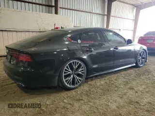 2017 Audi A7 Prestige with VIN WAU22AFC6HN129804, listed as a Copart auction lot 52373524 with 96,953 mi miles and Salvage Title. Bid and sale history available at carsss.com. Image 3.