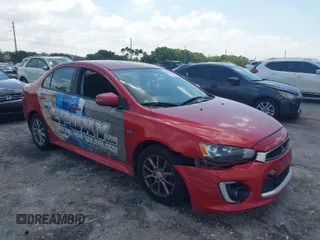 2016 Mitsubishi Lancer ES with VIN JA32U2FU2GU006936, listed as a IAAI auction lot 41930010 with 104,063 mi miles. Bid and sale history available at carsss.com. Image 1.