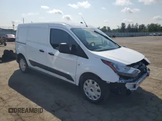 2023 Ford Transit Connect XL with VIN NM0LS7S20P1549651, listed as a Copart auction lot 66435685 with 62,232 mi miles and Salvage title. Bid and sale history available at DreamBid. Image 4.