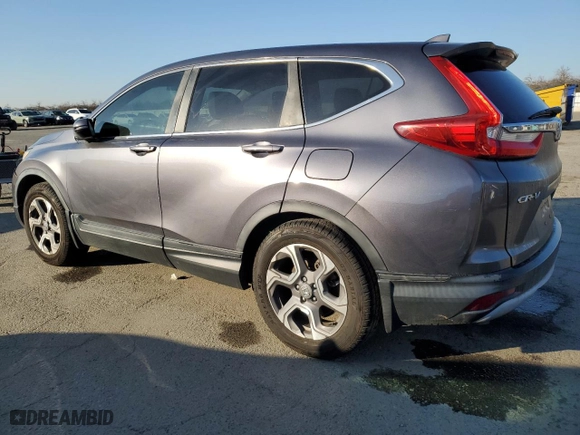 2017 Honda CR-V EX with VIN 7FARW1H55HE040975, listed as a Copart auction lot 42778195 with 0 mi miles and Salvage Title. Bid and sale history available at carsss.com. Image 2.