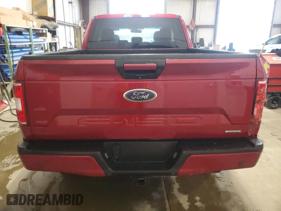 2018 Ford F-150 XL with VIN 1FTEX1EP4JKF24903, listed as a Copart auction lot 61810685 with 101,287 mi miles and Clean title. Bid and sale history available at DreamBid. Image 6.