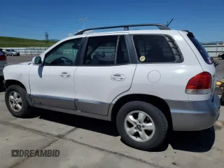 2006 Hyundai Santa Fe GLS with VIN KM8SC73E16U109810, listed as a Copart auction lot 58109304 with 262,562 mi miles and Salvage Title. Bid and sale history available at carsss.com. Image 2.