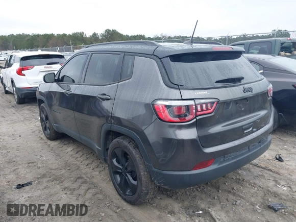 2018 Jeep Compass Latitude with VIN 3C4NJCBB1JT327076, listed as a IAAI auction lot 41185251 with 72,714 mi miles. Bid and sale history available at carsss.com. Image 14.