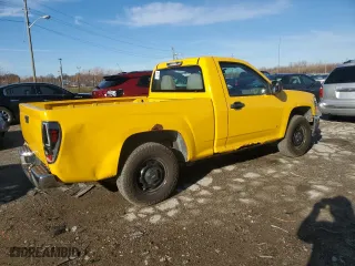 2007 Chevrolet Colorado Work Truck with VIN 1GCCS149978208993, listed as a Copart auction lot 84844844 with 232,982 mi miles and Clean Title. Bid and sale history available at carsss.com. Image 3.