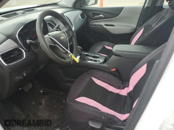 2022 Chevrolet Equinox LS with VIN 3GNAXHEV5NS245287, listed as a Copart auction lot 62663055 with 94,621 mi miles and Salvage title. Bid and sale history available at DreamBid. Image 7.