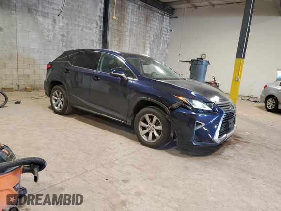 2018 Lexus RX 350 with VIN 2T2BZMCA8JC154579, listed as a Copart auction lot 54215705 with 73,700 mi miles and Salvage title. Bid and sale history available at DreamBid. Image 4.