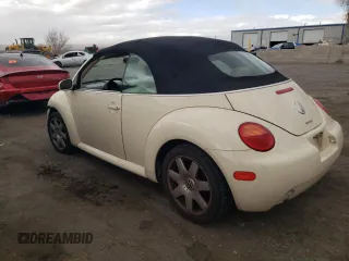2003 Volkswagen Beetle GLS с VIN 3VWCD21Y33M320106, выставлен на аукционе Copart как лот 45298905 с пробегом 125 961 миль миль и Списание • Salvage title. История ставок и продаж доступна на DreamBid. Изображение 2.