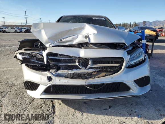 2021 Mercedes-Benz C 300 with VIN W1KWF8DB9MR605631, listed as a Copart auction lot 42355085 with Not Provided miles and Salvage Title. Bid and sale history available at carsss.com. Image 5.