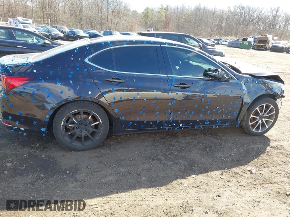 2016 Acura TLX V6 with VIN 19UUB2F37GA000558, listed as a IAAI auction lot 41697699 with 68,704 mi miles. Bid and sale history available at carsss.com. Image 13.