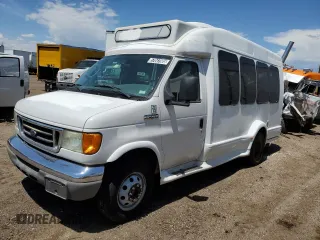 2006 Ford Econoline Cargo z VIN 1FDWE35L16DA28662, wystawiony jako Copart lot #57047885 z przebiegiem 152 159 mil mil oraz Czysty tytuł • Clean title. Historia ofert i sprzedaży dostępna na DreamBid. Obrazek 1.