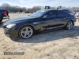 2014 BMW 6 Series 650i xDrive with VIN WBA6B4C52ED099050, listed as a Copart auction lot 45491865 with 129,162 mi miles and Clean Title. Bid and sale history available at carsss.com. Image 1.
