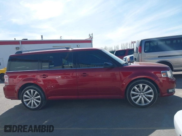 2013 Ford Flex SEL with VIN 2FMHK6C82DBD30465, listed as a IAAI auction lot 41667555 with 159,588 mi miles. Bid and sale history available at carsss.com. Image 13.