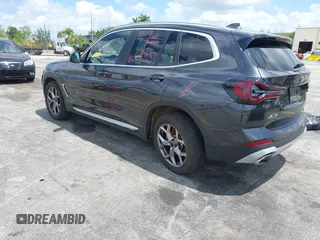 2024 BMW X3 sDrive30i with VIN 5UX43DP09R9T81912, listed as a IAAI auction lot 42190431 with 35,836 mi miles and . Bid and sale history available at DreamBid. Image 3.
