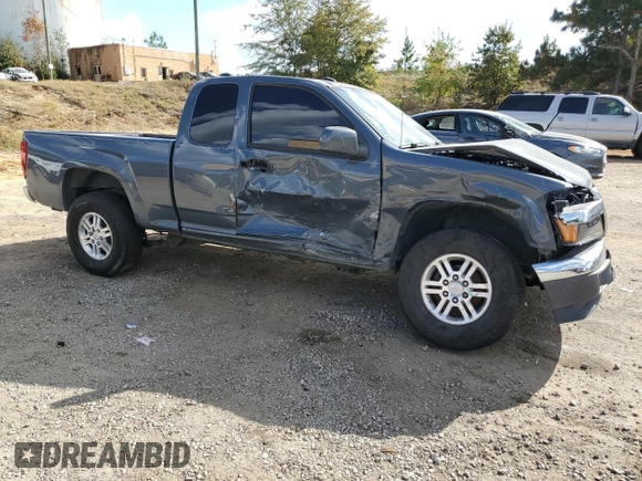 2009 GMC Canyon Work Truck with VIN 1GTDT19E698142512, listed as a Copart auction lot 77493574 with 0 mi miles and Salvage Title. Bid and sale history available at carsss.com. Image 4.