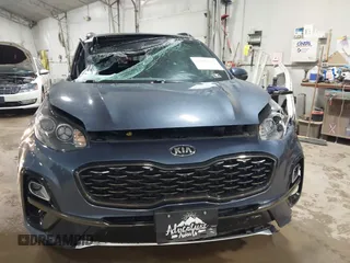 2020 Kia Sportage S with VIN KNDP6CAC1L7689940, listed as a IAAI auction lot 41816073 with 63,878 mi miles. Bid and sale history available at carsss.com. Image 12.