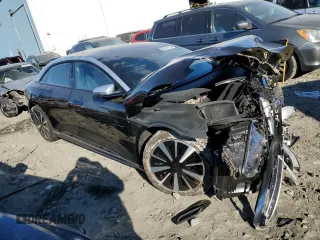 2023 Lucid Air Grand Touring with VIN 50EA1GBA3PA009047, listed as a Copart auction lot 82444234 with 0 mi miles and Salvage Title. Bid and sale history available at carsss.com. Image 4.