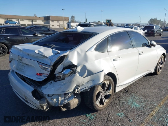 2019 Honda Accord EX-L with VIN 1HGCV2F59KA009999, listed as a IAAI auction lot 41391448 with 95,466 mi miles and . Bid and sale history available at DreamBid. Image 4.
