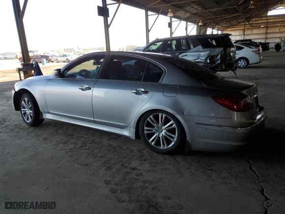 2012 Hyundai Genesis 3.8L with VIN KMHGC4DD5CU183933, listed as a Copart auction lot 49739195 with NaN miles and Salvage Title. Bid and sale history available at carsss.com. Image 2.